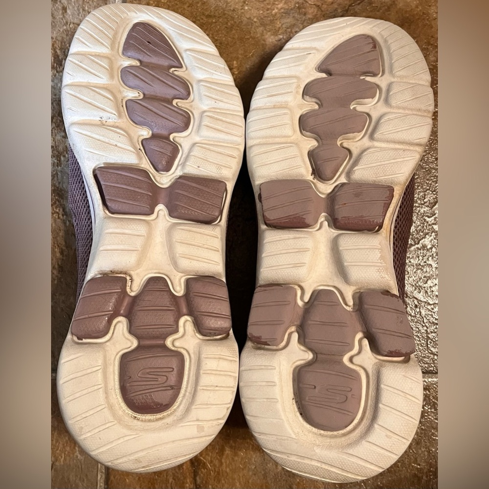 Skechers Women's Lavender Slip-On Sneakers - Picture 6 of 7
